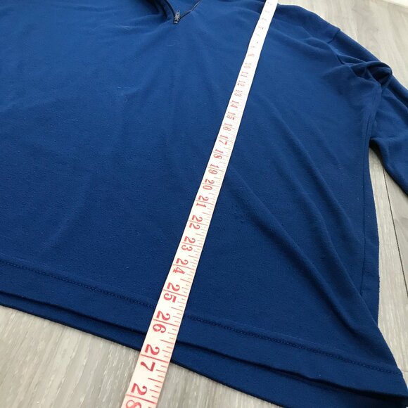 Vtg 90s Patagonia Capilene Blue Half Zip Mens XL - Picture 5 of 8